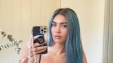 Megan Fox Shows Off a Fresh Face — and 26-Inch-Long Blue Extensions — Post Coachella