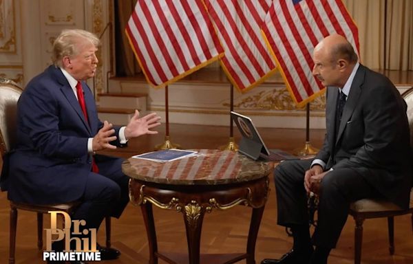 Social media blasts Dr Phil over Trump softball interview that repeated MAGA lies: ‘I am totally DONE with you’