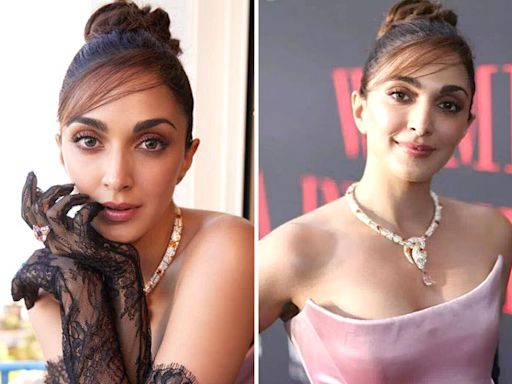 Cannes 2024: Kiara Advani exudes opulence in whopping Rs. 30 crores worth Bulgari Serpenti High necklace at Women in Cinema dinner, see pics 2024 : Bollywood News - Bollywood Hungama