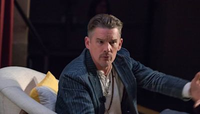 Why was Ethan Hawke back in Fort Worth? Something to do with a movie starring his daughter