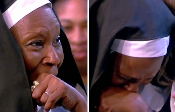 Whoopi Goldberg breaks down in tears during emotional 'Sister Act 2' reunion on 'The View'