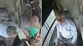 Young boy comforts bus driver after watching him being racially abused