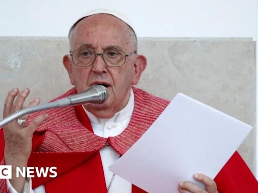 Pope Francis allegedly used derogatory term for gay people