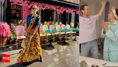 Taapsee Pannu gives a sneak-peek as she celebrates her birthday in Paris with husband Mathias Boe | Hindi Movie News - Times of India