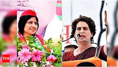 Joint public meeting of Priyanka, Dimple in Kashi on Saturday | Varanasi News - Times of India