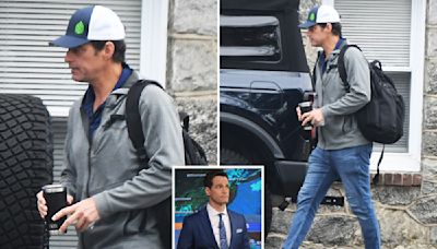 Fired ABC News weatherman Rob Marciano emerges in cap, jeans in first photos since ouster over alleged ‘anger’ issues