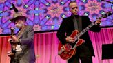 “McFly vibes from that 345!” Jason Isbell and Bob Weir perform Johnny B. Goode for Michael J. Fox, as Isbell tips his cap to the famously inaccurate Back to the Future guitar – the Gibson...