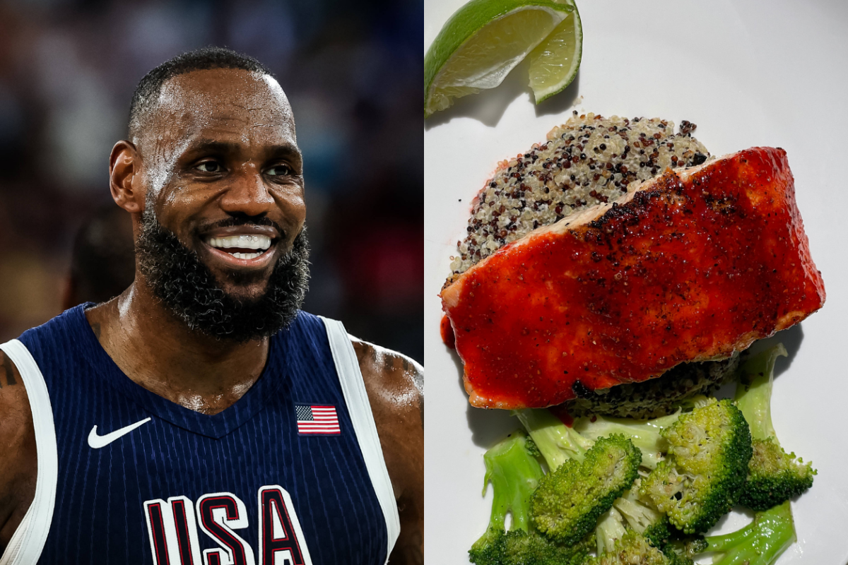 LeBron James' Honey-Lime Sriracha Salmon is a Little Spicy, a Little Sweet and So Delicious