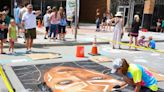 Somerset’s Uptown Chalk The Block Festival brings a gallery of art to the streets