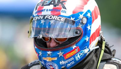 John Force Racing picks Beckman to sub for injured Force as team chases Funny Car title