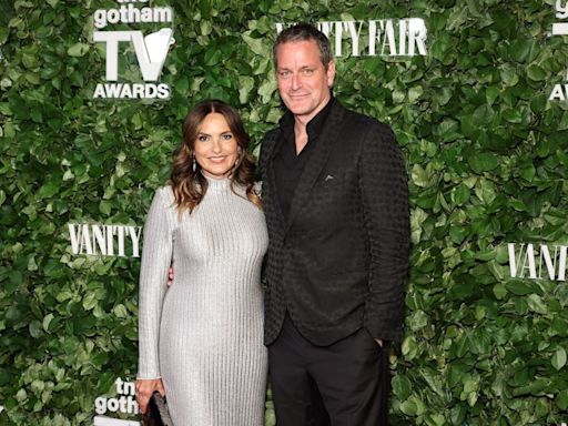 Mariska Hargitay supported by husband Peter Hermann as they step out for momentous night on Italian getaway