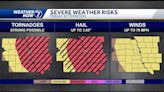 Severe weather possible Friday, April 26 afternoon weather