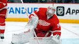 Lyon makes 30 saves in 3rd career shutout and Copp scores his 100th goal as Red Wings top Flyers 3-0