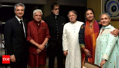 ... Bachchan, Jaya Bachchan, Javed Akhtar, musician Amjad Ali Khan; netizens in awe: 'Legends in one frame' | Hindi Movie News - Times...