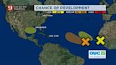 Tropic update: 2 tropical waves moving through the Atlantic, moisture building in the Gulf