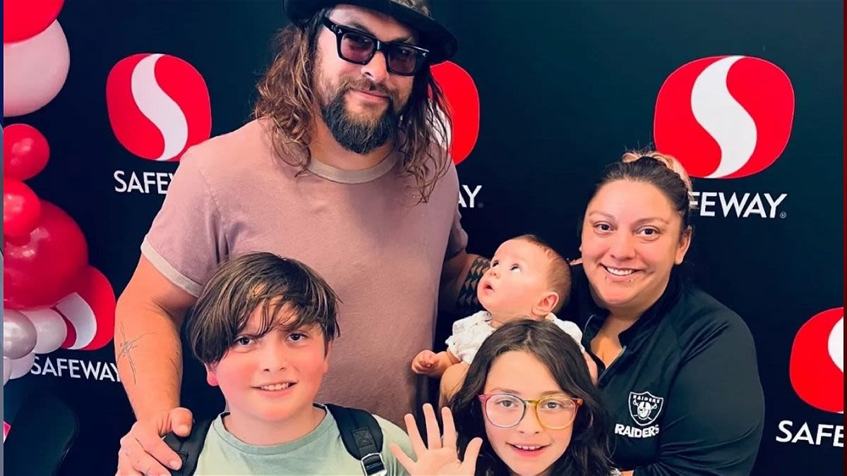 Jason Momoa greets fans at a Carmel Valley grocery store – KION546