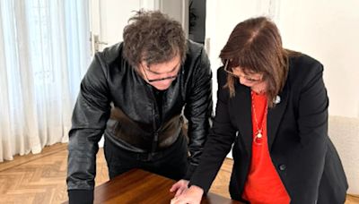 Javier Milei se reunió con Patricia Bullrich para evaluar los avances en el caso Loan