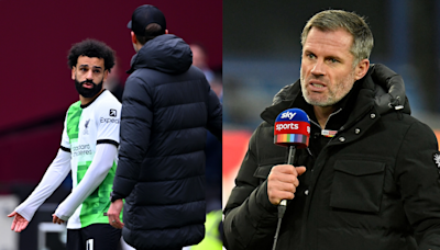 Jamie Carragher explains the 'only reason' Jurgen Klopp would be unhappy with Mohamed Salah after touchline row during Liverpool's draw with West Ham | Goal.com Singapore