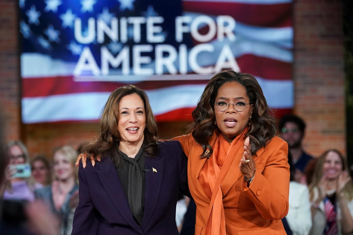 Kamala Harris says she’d shoot an intruder in her home during star-studded interview with Oprah Winfrey: Live