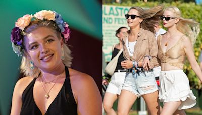 Florence Pugh Nods to ‘Midsommar’ in Flower Crown and Double-slit Dress, Anya Taylor-Joy Opts for Airy Summer Style and...