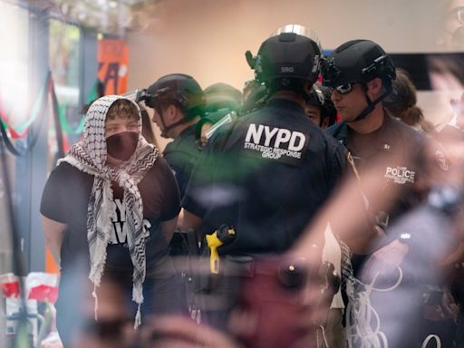 NYPD cops arrest pro-Palestinian protesters at Fordham University’s Lincoln Center campus, clear encampment