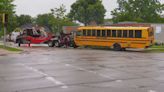 School bus crashes on Green Bay's east side