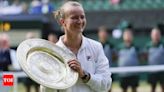 'Going to Jana, knocking on her door, giving her the letter, changed my life': Wimbledon winner Barbora Krejcikova | Tennis News - Times of India