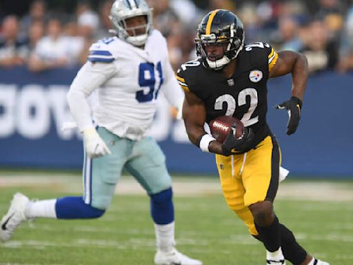 First Call: Najee Harris trade talk dismissed; Duquesne WR gets Steelers' look; Antonio Brown jab makes Tom Brady roast