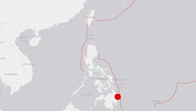 快訊／菲律賓規模6.8地震 震源深度僅25.8公里