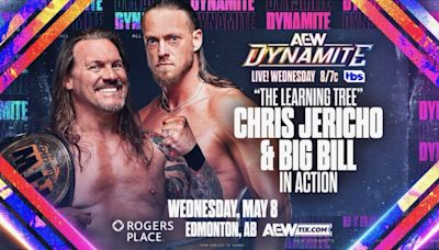 Chris Jericho And Big Bill To Compete In Tag Team Match On 5/8 AEW Dynamite