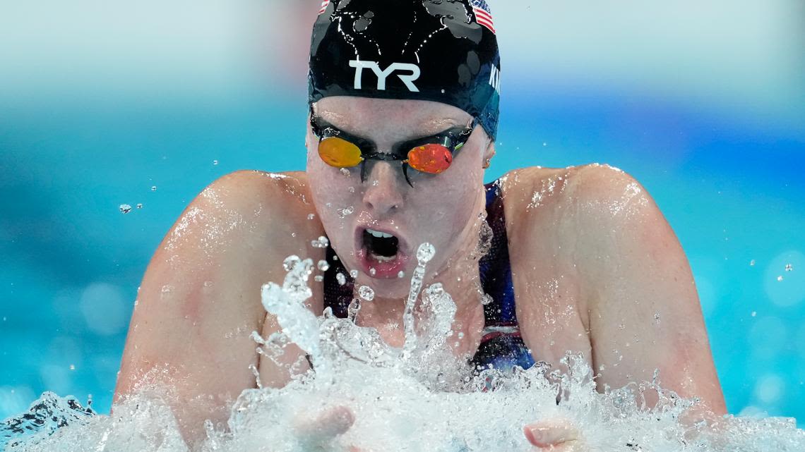 Paris Olympics | Evansville's Lilly King makes 100m breaststroke final