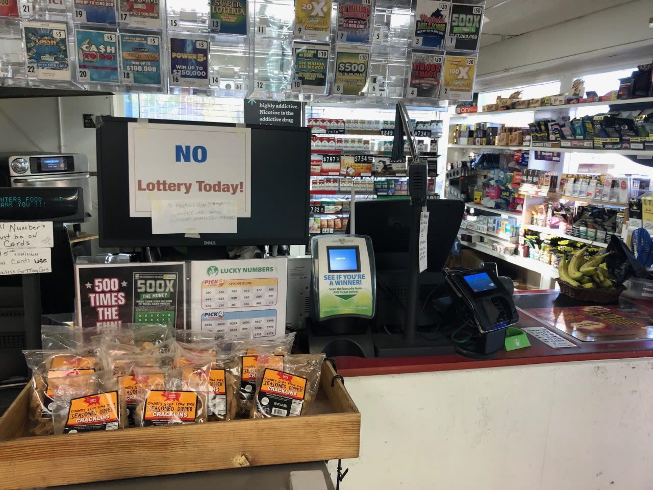 Hundreds of stores to stop Virginia Lottery sales until ‘path forward’ for skill games added to budget