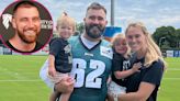 Jason Kelce Says Wife Kylie and Kids Are ‘Eagles Fans,’ But ‘Sometimes’ Root for Travis’ Chiefs