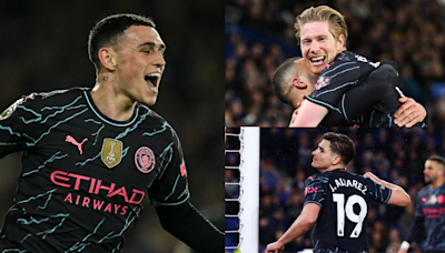 ...in 4-0 demolition as Pep Guardiola's keep breathing down Arsenal's necks in intense Premier League title chase | Goal.com United Arab Emirates