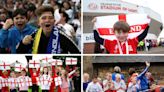 28 pictures of England football fans during past Euros in the North East