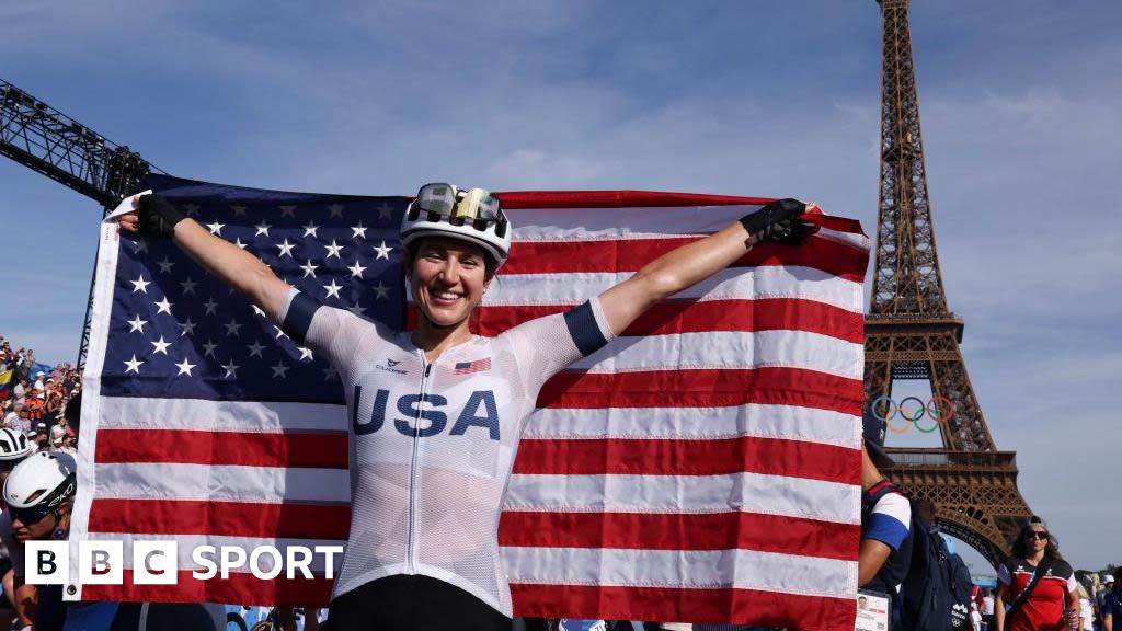 Olympics road race: Kristen Faulkner becomes first American women's champion in 40 years