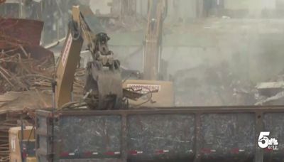 Power plant in piles: Drake demolition