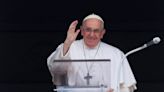 Pope meets Cuban president as small protest held away from Vatican