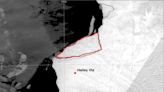 Maps show iceberg the size of Las Vegas breaking off from Antarctica