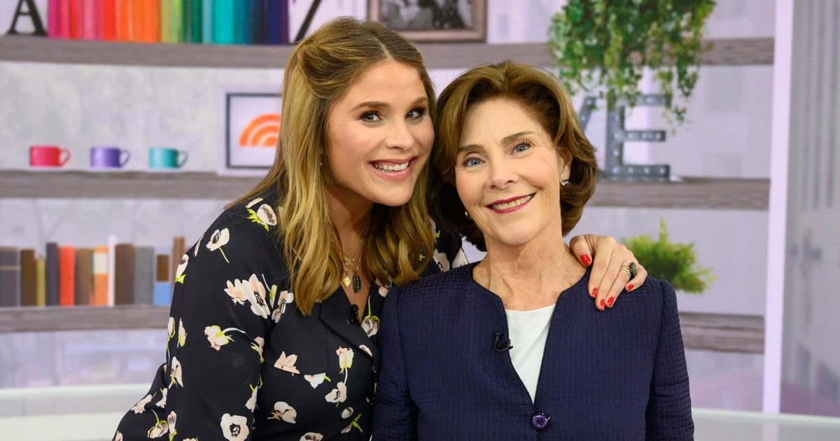 Jenna Bush Hager on how mom Laura always kept her cool: ‘I hope I turn into her’