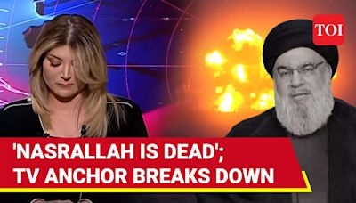 Hassan Nasrallah: TV Anchor Breaks Down On-Air; Iraqi Lawmakers Seen Crying On Cam, Video Goes Viral