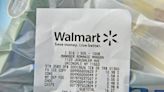 Walmart shopper uses 'pea-sized' reply to walk by receipt check