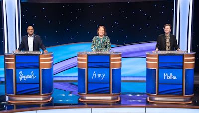 ‘Jeopardy Masters’: Yogesh Raut competes with Amy Schneider and Mattea Roach on Monday