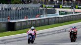 Otra enorme remontada de Márquez hasta el podio