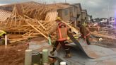 Fuertes tormentas derriban dos casas al noroeste de Houston; todo quedó captado en video