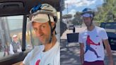 “Hoy vine preparado”: Novak Djokovic reaparece con un casco tras sufrir un botellazo en el Masters 1000 de Roma - La Tercera