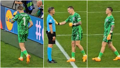 Fan footage captures exactly what Jordan Pickford did before saving penalty for England