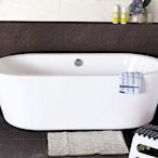 《101衛浴精品》150cm 高亮度 壓克力 橢圓型 獨立浴缸 泡澡缸【免運費搬上樓 可貨到付款】
