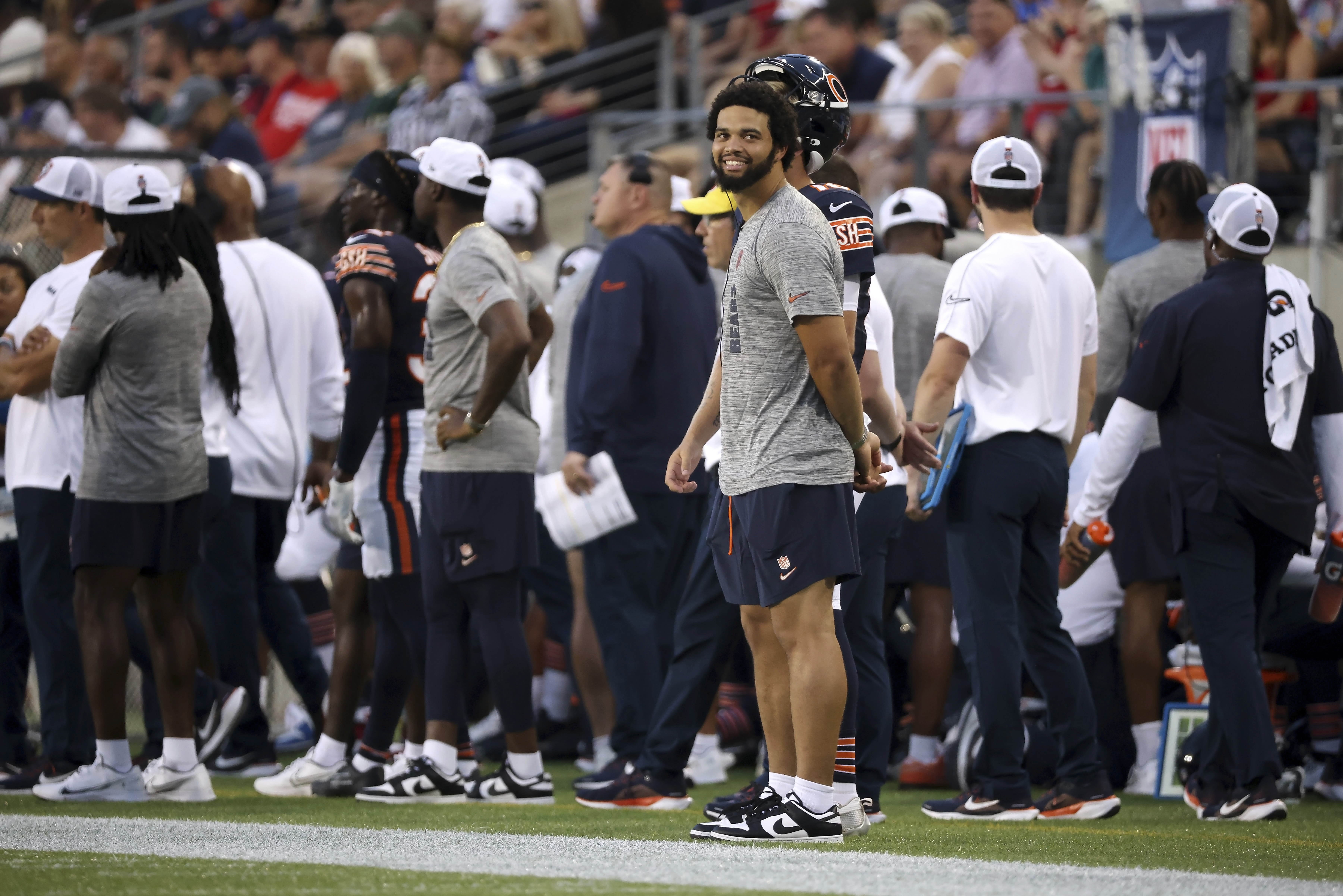 Bears win weather-shortened Hall of Fame Game matchup with Texans to kick off NFL preseason