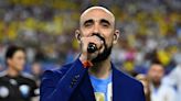 Abel Pintos cantó el Himno Nacional Argentino en la final de la Copa América 2024: el emotivo momento